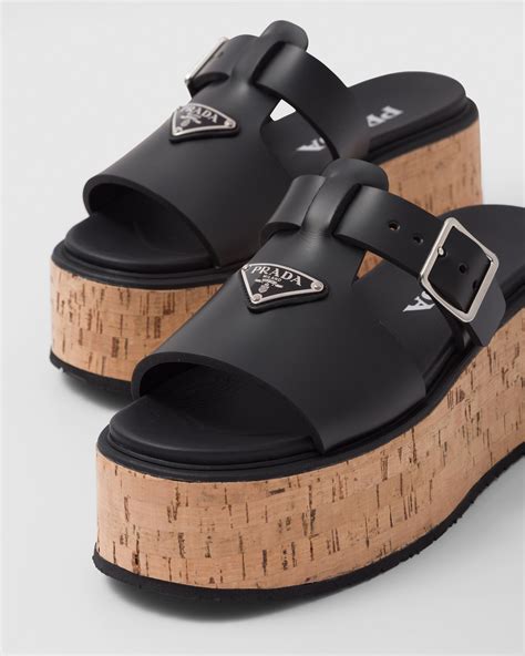 prada platform sheos|platform Prada shoes women.